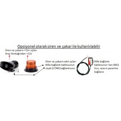 Forklift Emniyet Kemer Uyarı Sistemi